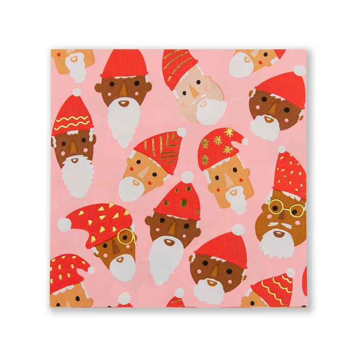 Santa Squad Large Napkins - 16 Pk.