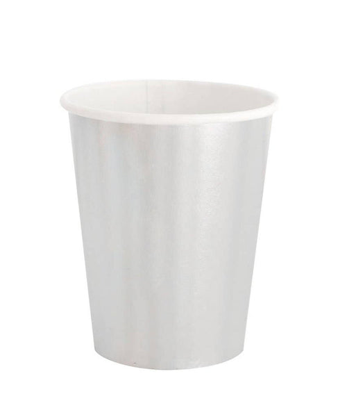 Silver Party Cup- 8 oz.