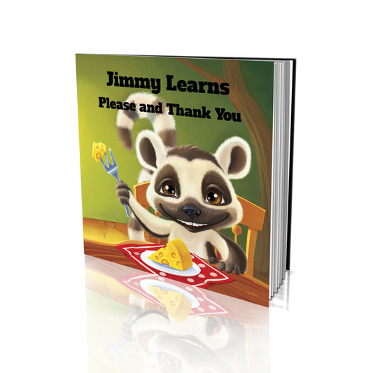Soft Cover Story Book - Learns Please and Thank You