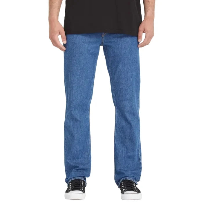 Volcom Solver Denim Pant - Bold Blue