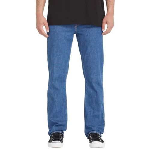 Volcom Solver Denim Pant - Bold Blue