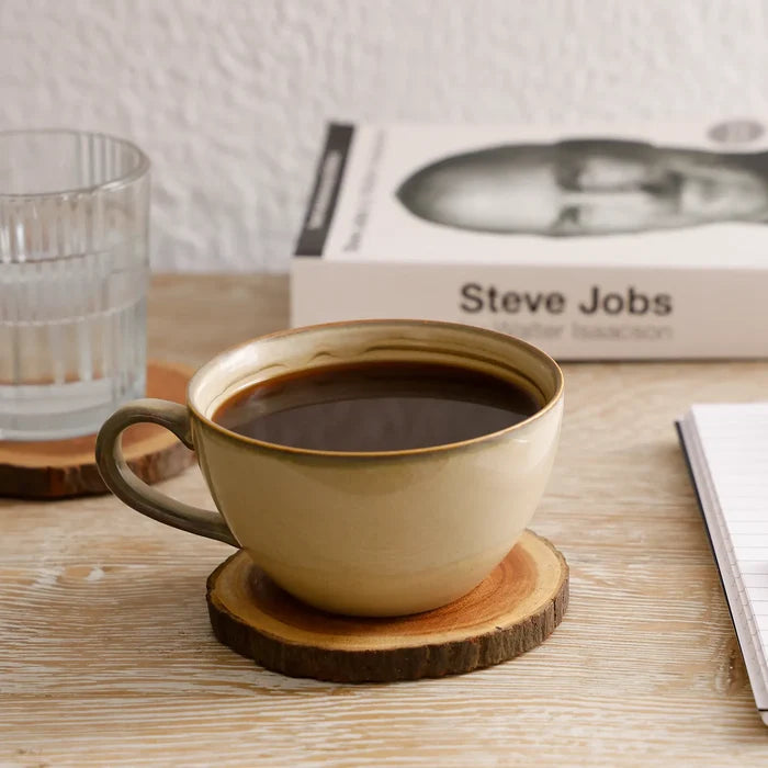 wooden coasters set 4 in 4 inches